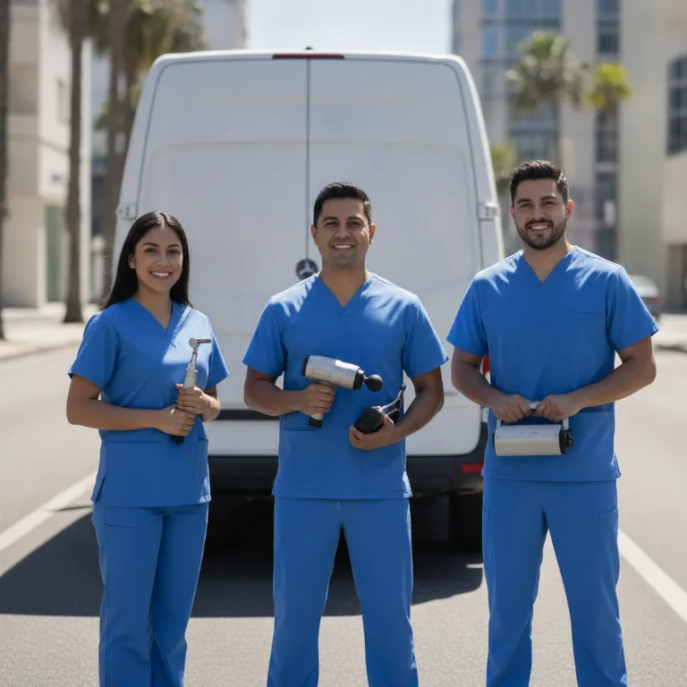 Quiropráctico equipo en Nicolas Romero